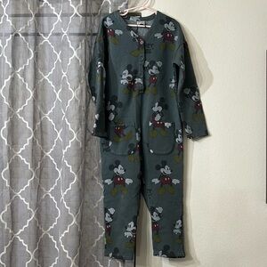 Zara Girls Disney Mickey Mouse Romper size 7